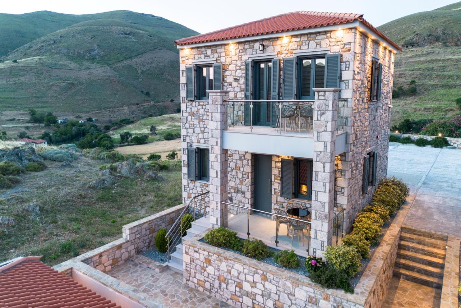 Lithoessa Luxury Apartments Agios Ioannis Kaspaka Buitenkant foto