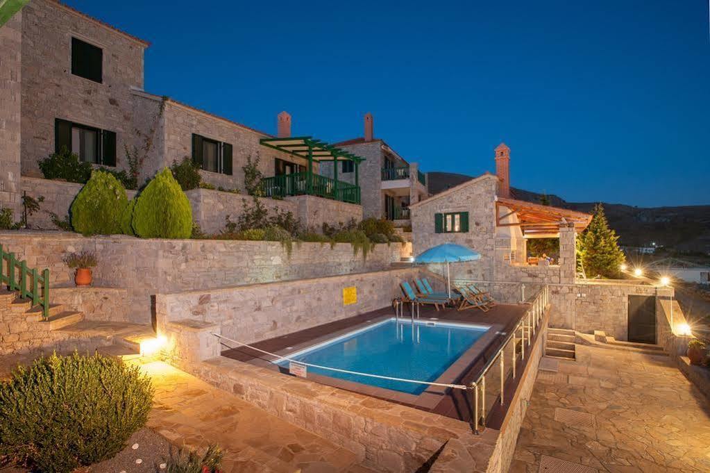 Lithoessa Luxury Apartments Agios Ioannis Kaspaka Buitenkant foto