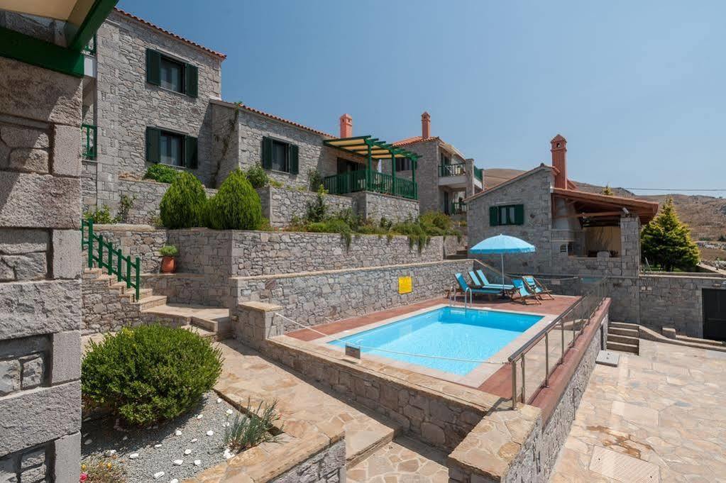 Lithoessa Luxury Apartments Agios Ioannis Kaspaka Buitenkant foto